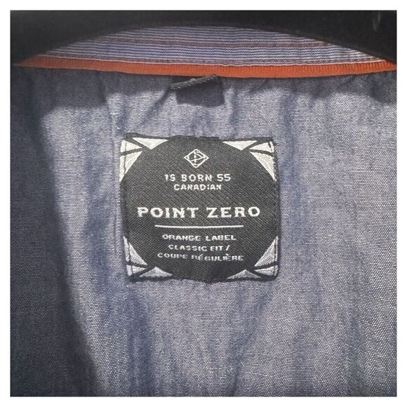 Point zero men's 2X‎ button down short sleeve shirt - Picture 3 of 4